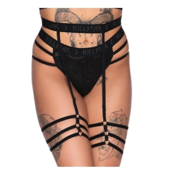 Killstar Other - Hex Club Garter Belt
